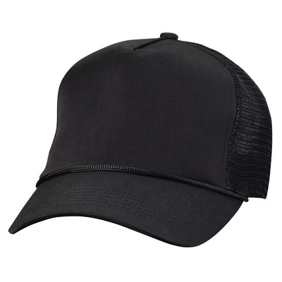 Valucapª Five Panel Trucker Cap (Embroidered)
