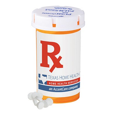 Large Pill Bottle - Mini Mints