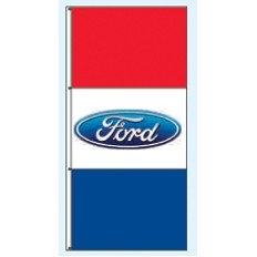 Double Faced Free Flying Drape Flags (Ford®)
