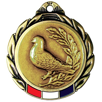 Stock RWB Regency Medal (Bird) 2 3/4"