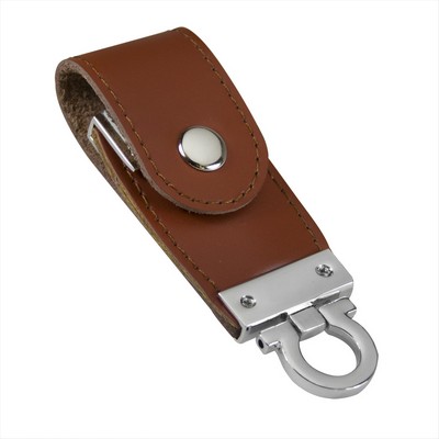 Mini Leather USB 2.0 (512MB)