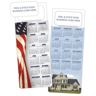 M.B.C. Stock Calendar Card -UV-Coated (1S) - 10 pt.