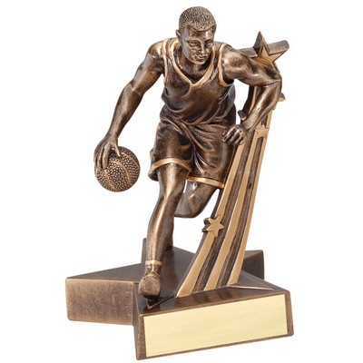 Basketball, Male - Billboard Resins - 8"