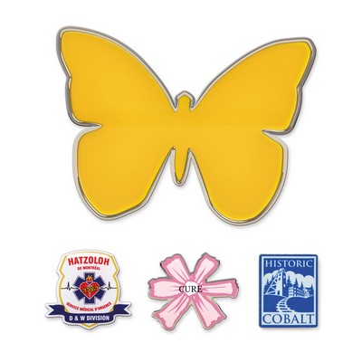 Printed Lapel Pins (¾ in)