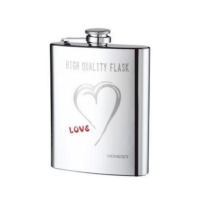 7 Oz. Stainless Steel Hip Flask