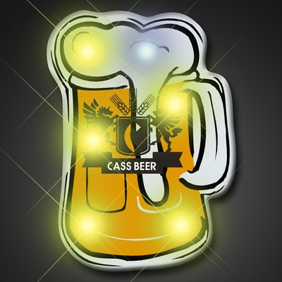 Beer Mug Blinking Lights