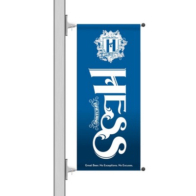 Boulevard Banner Kit - Double-Sided, Fabric (24"W x 60"H)