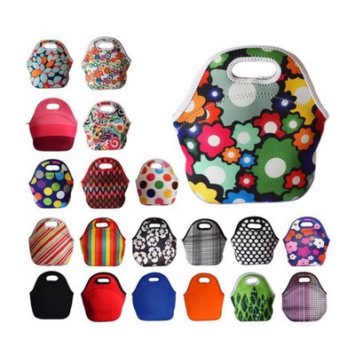 Full Color Insulated Neoprene Lunch Tote