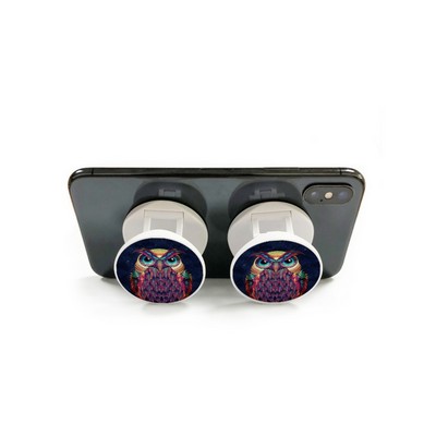 Round Foldable Phone Grip and Stand