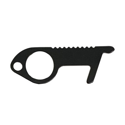 Metal Touch-less Key Tool - black