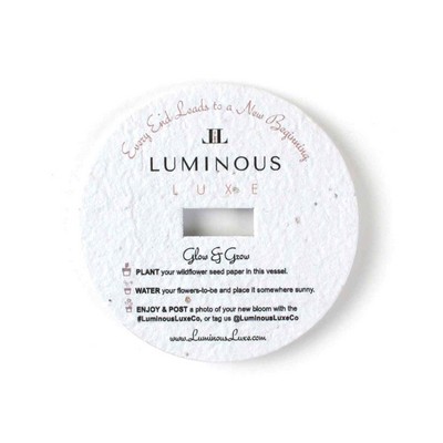 Seed Paper Candle Dust Cover