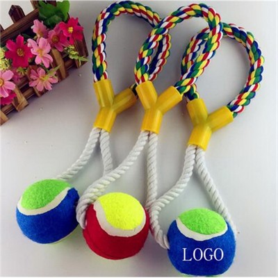 Pet Knot Rope w/Ball