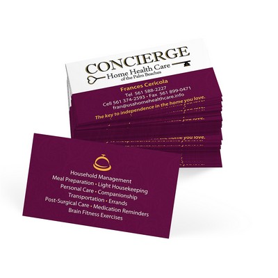 4" x 6" - Suede Postcards with Raised Spot UV 2 sides - 16PT