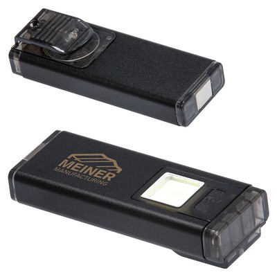 Flash Pocket COB Flashlight With Clip & Magnet
