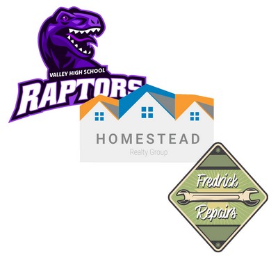 8 Sq. Inch Custom Indoor Magnet 20 Mil