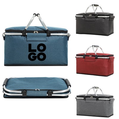 Folding Picnic Basket