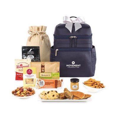 Aviana™ Gourmet Backpack Cooler - Navy