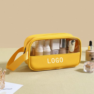 PU Cosmetic Waterproof Storage Bag