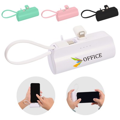5000mAH 2 in-1 Pocket Power Bank