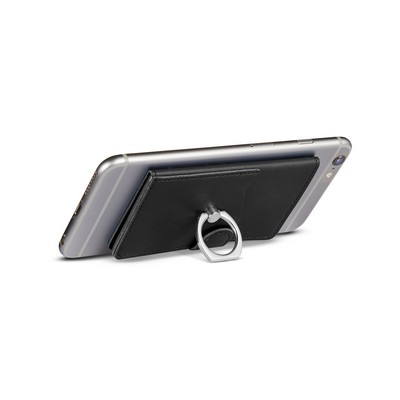 Tuscany Dual Card Pocket With Metal Ring