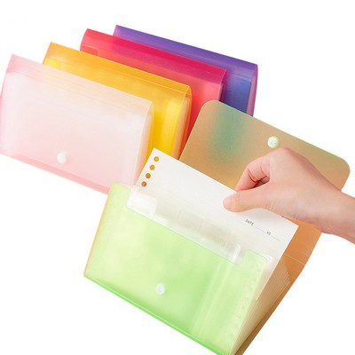 A6 Small Expandable Accordion File Folder