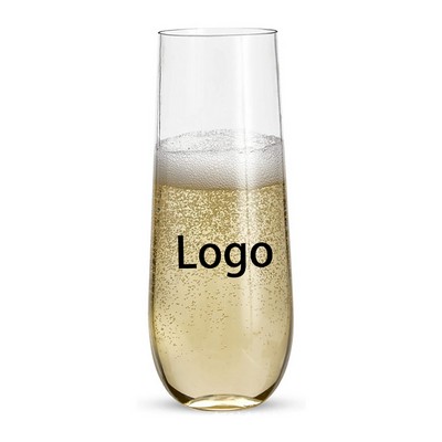 9oz Clear Plastic Champagne Cup