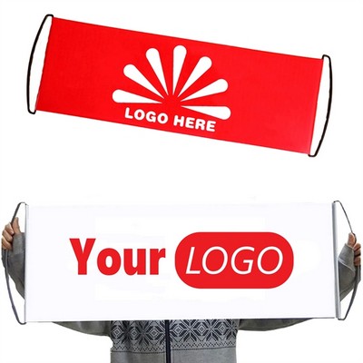 Retractable Scroll Banner With Handles