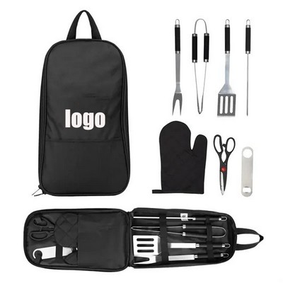 7-Piece Pit Master BBQ Set In Carrying Case