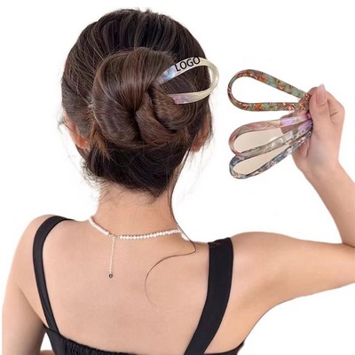 Acetate U-Shape Hair Clip