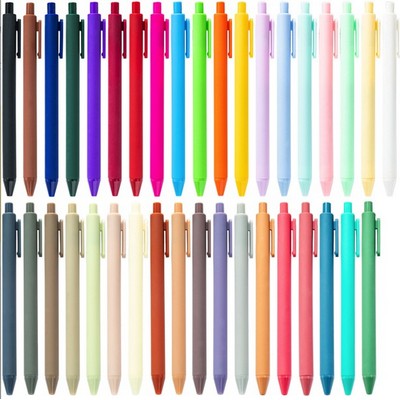 Soft Touch Retractable Gel Pen