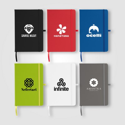Wilde Recycled Hard Cover Journal - A5 5.5'' x 8.3'' - Debossed