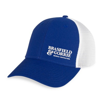 Merrimack Hat Co.® Casey Performance Trucker - Royal-White
