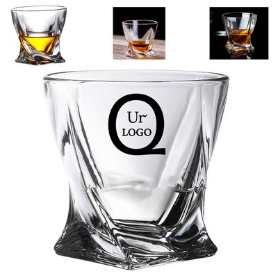 10Oz Twisted Style Whiskey Glass