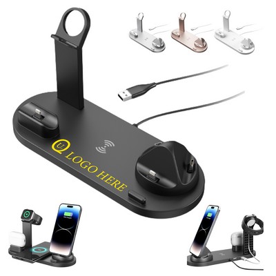 6-In-1 Multifunctional Wireless Charging Station