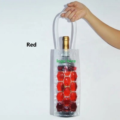 PVC Gel Beads Wine Bottle Cooler