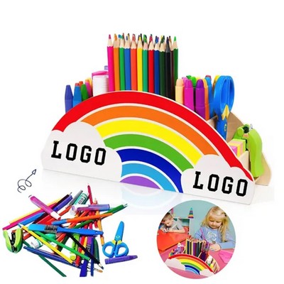 Colorful Desk Organizer Pen Holder for Office and School