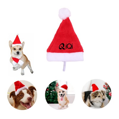 Christmas Pet Santa Hat