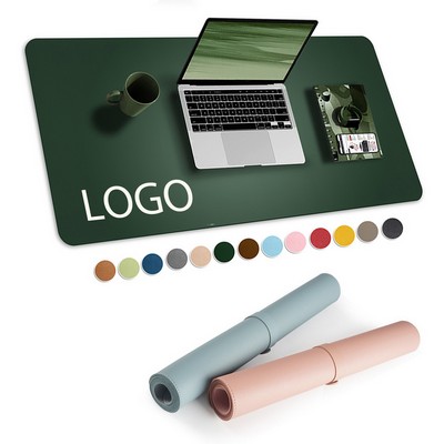 Leather Mouse Pad Desk Mat