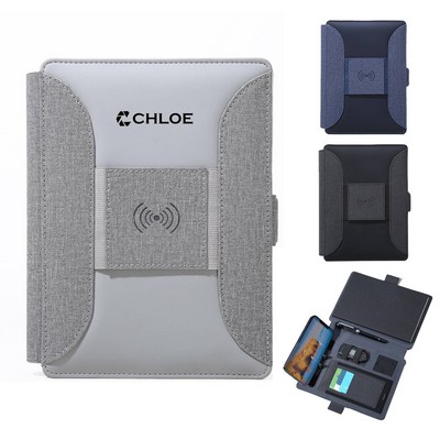 Multi-Function Wireless Charging Notebook
