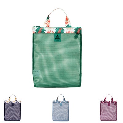 Portable Mesh Tote Bag