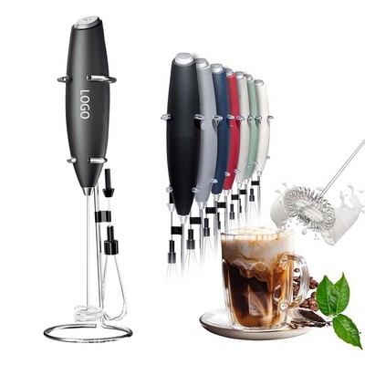 Powerful Whisk Electric Milk Frother Wand
