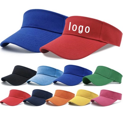 Sports Topless Sun Visor Hat