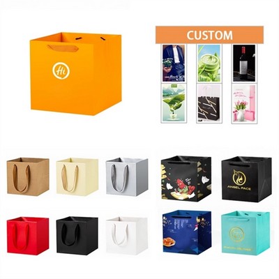 Kraft Paper Gift Bags With Handles