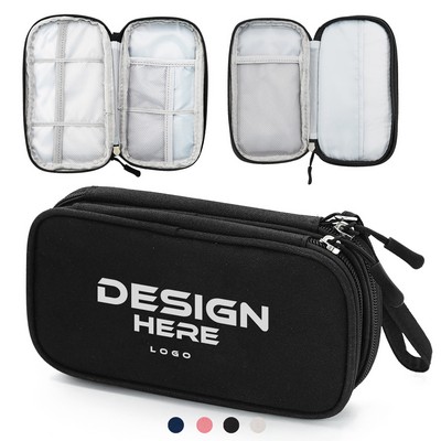 Tech Electronics Accessories Organizer Pouch Bag