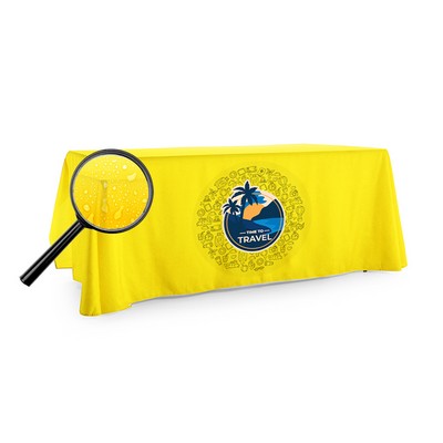 6' Monza™ Water Resistant Tablecloth, Dye Sublimation Print