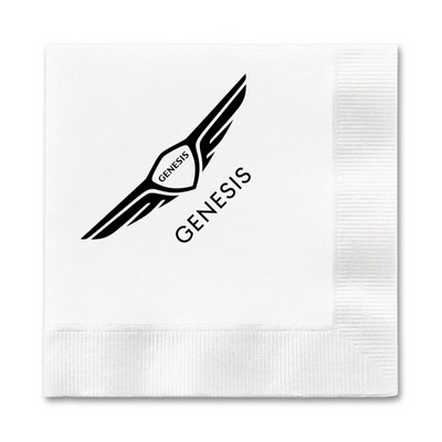 2-Ply White Beverage Napkin, FSC Certified - High Line