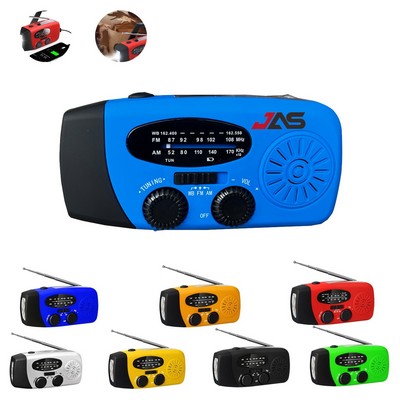 Mulit Function Emergency Hand Crank Radio with Power Bank
