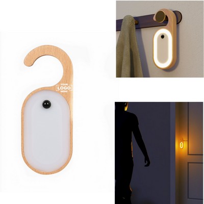 Portable Door Handle Memo Board with Night Light