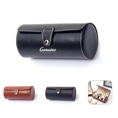 Leatherette Roll Watch Storage Box