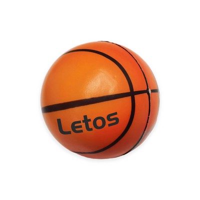 PU Basketball Flat Model Stress Toys